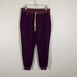 Figs Zamora Jogger Scrub Pants Womens Medium Purple Technical Collection Medical
